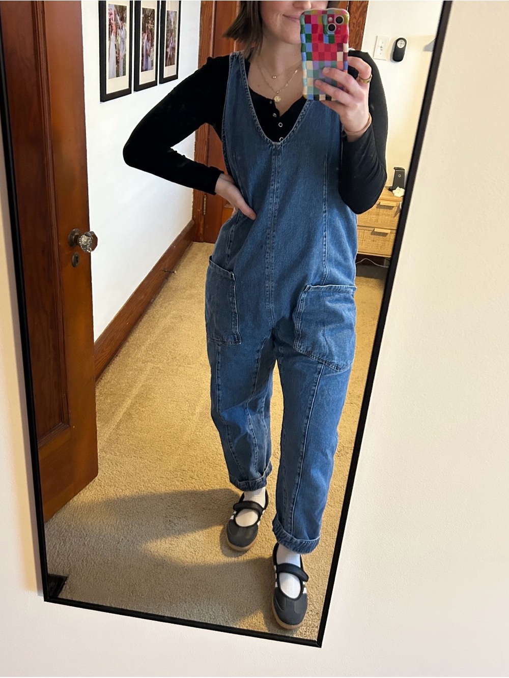 Free People We the Free Denim Overalls